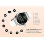 TOP-MAX Smart Watch Women Fitness Tracker Sport Tracker Band Bracelet Heart Rate Monitor Smartwatches Pedometer w/Step Calorie Counter Reminder with Health Sleep Activity Tracker for Smart Phone