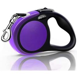 MigooPet Heavy Duty Retractable Dog Leash-16ft Strong & Durable Walking Leash for S to L Dogs up to 45/115 lbs, Upgraded Lock System, Non Slip Grip, Tangle Free