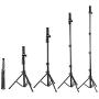 Selfie Stick Tripod, Ruittos 54” Extendable Phone Tripod Ring Light Stand Portable Heavy Duty, with Bluetooth Wireless Remote and Go Pro Adapter Compatible with iPhone 11 X Xs Andrion Phone (E5)
