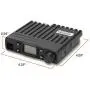 Radioddity CB-27 CB Radio Mobile 40-Channel, AM Instant Emergency Channel 9/19, RF Gain with Removable Microphone Radioddity CB-27 CB Radio Mobile 40-Channel, AM Instant Emergency Channel 9/19, RF Gain with Removable Microphone