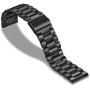 HATALKIN Band Compatible with Samsung Galaxy Watch 3 45mm Bands, Solid Stainless Steel Metal Replacement Strap for Galaxy Watch3 45mm (Black)