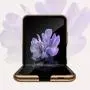 Phone Case Ultra-Thin Back Cover Tempered Glass Shell Electroplated PC Protector Fit for Samsung Galaxy Z Flip Phone Accessories (Gold Thread Black) Phone Case Ultra-Thin Back Cover Tempered Glass Shell Electroplated PC Protector Fit for Samsung Galaxy Z Flip Phone Accessories (Gold Thread Black)
