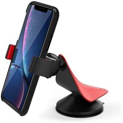 Car Mount, Arteck Universal Mobile Phone Car Mount Holder 360° Rotation for Auto Windshield and Dash, Universal for Cell Phones Apple iPhone 11, 11 Pro, 11 Pro Max, Xs, Xs Max, 8 Plus, Android, GPS