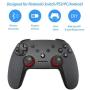 YCCSKY Wireless Switch Game Controller, Remote Bluetooth Gamepad Joypad Joystick with with DIY D-Pads Turbo Motion Control Dual Shock for Nintendo Switch Console PS3 PC and Android System