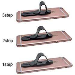 Cell Phone Grip, Universal Handheld Finger Strap Loop Holder for iPhone Samsung Smartphone Kindle Tablet Car Vent Holder