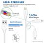 Apple MFi Certified iPad Charger iPhone Charger 6 FT Sync & Fast Charging Lightning Cable with 2 Port USB Wall Charger Travel Plug Compatible iPad 4 Mini Air Pro, iPhone 11 XS XR X 8 7 6s 6 Plus SE 5s