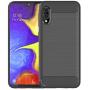 Muokctm Samsung Galaxy A10E Case, with Tempered Glass Screen Protector, Slim Soft TPU Protective Rubber Bumper Case Cover for Samsung Galaxy A10E Phone (Gray)