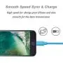 iPhone Charger Lightning Cable, Quntis 3Pack 6.5FT Lightning to USB A Cable MFi Certified Compatible with iPhone Xs Max XR X 8 Plus 7 Plus 6 Plus 5s SE iPad Pro iPod Airpods and More, Blue