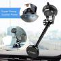 Amoner Magnetic Phone Car Mount, Universal Phone Holder for Car Dashboard Windshield, One Hand Operation, Compatible with iPhone 11pro 11 X Xs 9, Samsung S10+ 10 S9+ 9 and More Smartphone