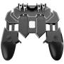 cokil 6 Fingers Gaming Trigger Mobile Phone Fire Button Shooter Controller Gamepad Gamepads & Standard Controllers