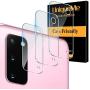[ 3 Pack] UniqueMe Camera Lens Protector for Samsung Galaxy S20（6.2"） Screen Protector Tempered Glass Case Friendly[New Version]