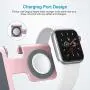 OMOTON Apple Watch Stand, Adjustable Cell Phone Stand, 2 in 1 Universal Apple Watch Charging Dock for Apple Watch Series 5/4/3/2/1 and iPhone SE/11/11 Pro/11 Pro Max/XR/Xs/Xs Max,Rose Gold OMOTON Apple Watch Stand, Adjustable Cell Phone Stand, 2 in 1 Universal Apple Watch Charging Dock for Apple Watch Series 5/4/3/2/1 and iPhone SE/11/11 Pro/11 Pro Max/XR/Xs/Xs Max,Rose Gold