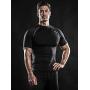 DRSKIN Mens Compression Cool Dry Sports Short Sleeve Shirt Baselayer T-Shirt Athletic Running Rashguard