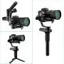 FILMTACY C1 3-Axis Handheld Gimbal Stabilizer YouTube Video Vlog Film Making Stand for Mirrorless and DSLR Camera, Professional Compact Video Stabilizers Smart Control OLED Display Powered by Zhiyun