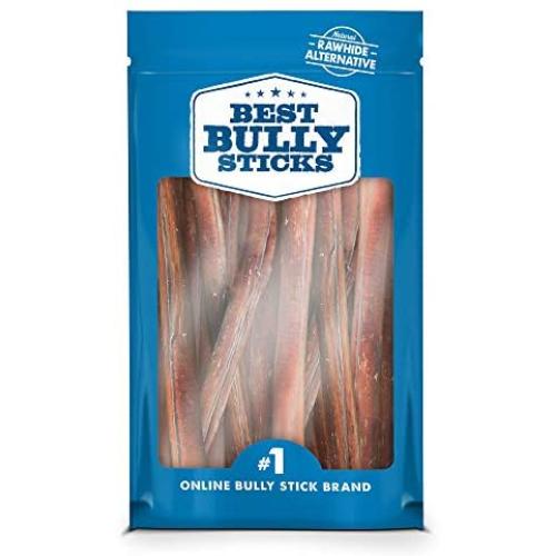 Best Bully Sticks Premium Thick Bully Sticks - All-Natural, Grain-Free, 100% Beef, Single-Ingredient Dog Treat Chew Promotes Dental Health Best Bully Sticks Premium Thick Bully Sticks - All-Natural, Grain-Free, 100% Beef, Single-Ingredient Dog Treat Chew Promotes Dental Health
