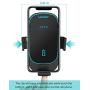 MANKIW Car Wireless Charger Mount,15W Qi Car Charger Auto-Clamping Air Vent Phone Holder Compatible with iPhone 11/11Pro/11Pro Max/Xs Max/XS/XR/X/8/8+, Samsung S10/S10+/S9/S9+/S8/S8+, Pixel/LG