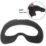 MASiKEN Face Mask for Oculus Quest, Professional Silicone Face Cover, Face Pad Sweatproof Lightproof Washable (Black)