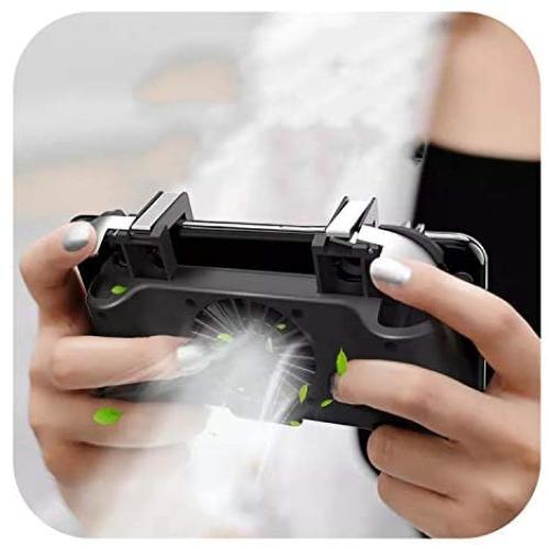 Pc Game Controller, Mobile Game Controller Gamepad Trigger Aim Button Shooter Joystick for Android Phone for Game Pad Accessories-one_Color-
