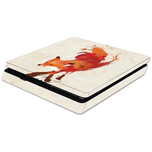 MightySkins Skin Compatible with Sony PS4 Slim Console - Vulpes Fox | Protective, Durable, and Unique Vinyl Decal wrap Cover | Easy to Apply, Remove, and Change Styles | Made in The USA
