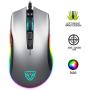MOTOSPEED USB Wired 12000DPI Gaming Mouse Support Macro Programming, Adjustable RGB Backlit, 8 Adjustable DPI Mouse for PC, Laptop, Apple MacBook