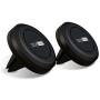 TechMatte Magnetic Car Phone Mount (2-Pack) - Universal Air Vent Magnetic Phone Mount Holder (2-Pack, Black)