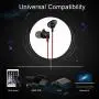 Innens 3.5 MM Wired Gaming Earphone, Noise Cancelling Stereo Bass Gaming in-Ear Earbuds with Mic and Volume Controls for iPhone, Smartphone, Nintendo Switch, PS4, Xbox One, iPad, PC (Red) Innens 3.5 MM Wired Gaming Earphone, Noise Cancelling Stereo Bass Gaming in-Ear Earbuds with Mic and Volume Controls for iPhone, Smartphone, Nintendo Switch, PS4, Xbox One, iPad, PC (Red)
