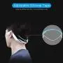 Bone Conduction Headphones Wireless Bluetooth Stereo Headset Over Ear Sweatproof Earphone with Microphone for Sports (Black+Blue)