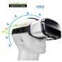 Virtual Reality Headset, Goggles Gear, Google - 3D VR Glasses by VR WEAR VR 3D Box for Any Phone (iPhone 6/7/8/Plus/X & S6/S7/S8/S9/Plus/Note and All Android Smartphone) with 4.5-6.5" Screen (Panda)