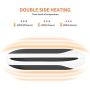 Jomst New 7800mAh Rechargeable Hand Warmers Portable Electric Power Bank,Larger Capacity Hand Warmer and Double-Sided Heating