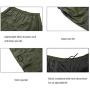 EZRUN Mens 3D Padded Mountain Bike Shorts Lightweight MTB Cycling Shorts