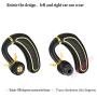 Bluetooth Headset,Wireless Bluetooth 4.1 Business Headphone Earphone 300mAh Super Long Standby Earpiece with Mic,Sweatproof,Noise Reduction,Mute Switch for Cell Phone, Skype, Truck Driver,Office,Sport