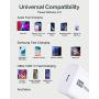 USB C Charger,Vebach 18W Fast Power Delivery Adapter,Ultra-Compact USB-C PD Wall Charger for iPhone 11/11 Pro/11 Pro Max/XS Max/XS/XR,AirPods Pro,iPad Pro,Samsung Galaxy S10/S9,Pixel 3/3 XL and More