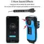 Bike Lights Set Integrated Phone Holder,Bike Bell,Bike Headlight,Power Bank,with 550 Lumens,USB Rechargeable,Waterproof