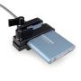MAGICRIG Mount for T5 SSD Card Clamp for BMPCC 4K Camera with USB-C Cable Clamp and Cold Shoe Mount