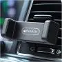Phone Vent Holder Cell Phone Holder for Car with Adjustable Size Up to 6.5 | Secure Double Clamp Grip, Compact & Durable Mount Compatible with iPhone, Samsung Galaxy, LG, Pixel, and All Smartphones