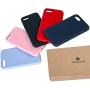 Miracase iPhone 8 Silicone Case, iPhone 7 Silicone Case Liquid Silicone Gel Rubber Case Full Body Protection Shockproof Cover Case Drop Protection for Apple iPhone 7/ iPhone 8(4.7") (Black)