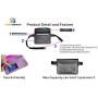 Freegrace Waterproof Pouches with Waist Strap / Pouch Case Bundle Set- Keep Your Phone & Valuables Dry and Safe - Waterproof Dry Bags for Boating Swimming Snorkeling Kayaking Beach Water Parks Pool