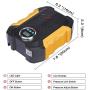 Digital Air Compressor for Car Auto Pump Portable Tire Inflator with LED Light DC 12V
