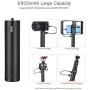 ULANZI BG-2 6800mAh Power Bank Hand Grip for Sony RX100 VII Canon G7X Mark III Compact Digital Cameras, GoPro 8 7 6 5 Action Cameras, DJI OSMO Pocket, and iPhone 11 Samsung Google OnePlus Smartphones