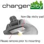 ChargerCity Hippo Series NonSlip Dashboard Beanbag Friction Mount for Garmin Nuvi, TomTom, Via GO and other 4-6 Inch GPS Devices and Smartphones