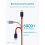 [2-Pack] Anker Powerline+ USB C to USB A Fast Charging Cable, for Samsung Galaxy Note 8 / S8 / S8+ / S9 /S10, Sony XZ, LG V20 / G5 / G6, Xiaomi 5 and More (3ft)