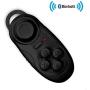 MorjavaPR-001 Mini Portable Wireless Bluetooth Controller Joystick Remote Gamepad Music Player Camera Shutter for Ebook iPod Ipad Pc iPhone Samsung (Black)