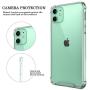 Case for iPhone 11,Cutebe Shockproof Series Hard PC+ TPU Bumper Protective Case for Apple iPhone 11 6.1 Inch (Crystal)