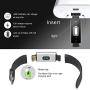 Ulvench Waterproof Fitness Tracker, Smart Watch for Calorie Counter Heart Rate Monitor Sleep Monitor Step Counter, Watch Pedometer, GPS, IP67 Waterproof Activity Tracker for Smartphone Cellphone