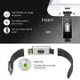 Ulvench Waterproof Fitness Tracker, Smart Watch for Calorie Counter Heart Rate Monitor Sleep Monitor Step Counter, Watch Pedometer, GPS, IP67 Waterproof Activity Tracker for Smartphone Cellphone