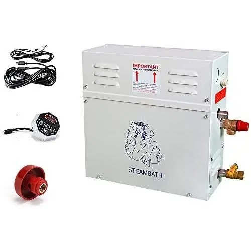 ECO LLC 220V 9KW Bathroom Sauna Machine Steamer Spa Generator for Shower in Home Steam Room Shower ST-90 and ST-135 Controller ECO LLC 220V 9KW Bathroom Sauna Machine Steamer Spa Generator for Shower in Home Steam Room Shower ST-90 and ST-135 Controller