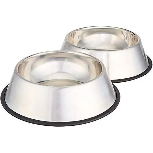 AmazonBasics Stainless Steel Dog Bowl AmazonBasics Stainless Steel Dog Bowl