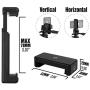 Hitch Phone Tripod,Gopro Tripod 42 Inch 106cm Aluminum Lightweight Smartphone Tripod for iPhone/Samsung/Huawei Cellphone, Camera and Gopro with Bluetooth Remote Control, Carrying Bag and Gopro Mount