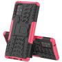 SKTGSLAMY Galaxy A71 5G Case,Samsung A71 5G Case,[NOT fit A71 5G UW Verizon] [Shockproof] Tough Rugged Dual Layer Protective Case Hybrid Kickstand Cover for Samsung Galaxy A71 5G (Pink)