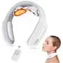 Intelligent Neck Massager with Heat Portable Pulse Smart Cordless Neck Massage 3 Modes 15 Levels Deep Tissue Trigger Point Massage Gift for Women/Men/Dad/Mom/Wife Use at Home, Outdoor, Office, Car Intelligent Neck Massager with Heat Portable Pulse Smart Cordless Neck Massage 3 Modes 15 Levels Deep Tissue Trigger Point Massage Gift for Women/Men/Dad/Mom/Wife Use at Home, Outdoor, Office, Car